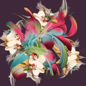 Reyyan Desenli Oyalık Yazma (ryyn-412-25)