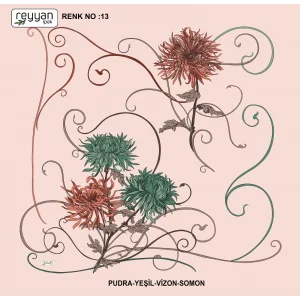 Reyyan Desenli Oyalık Yazma (ryyn-414-20)