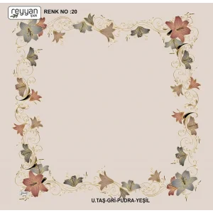 Reyyan Desenli Oyalık Yazma (ryyn-415-02)