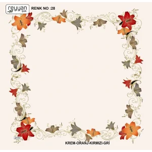 Reyyan Desenli Oyalık Yazma (ryyn-415-11)