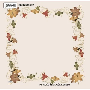 Reyyan Desenli Oyalık Yazma (ryyn-415-12)