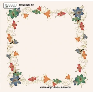 Reyyan Desenli Oyalık Yazma (ryyn-415-14)