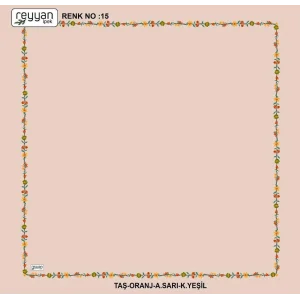 Reyyan Desenli Oyalık Yazma (ryyn-416-12)