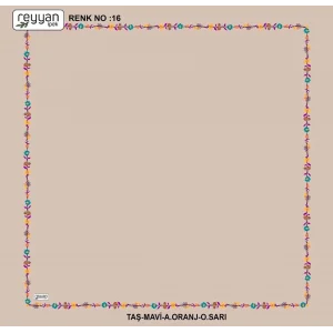 Reyyan Desenli Oyalık Yazma (ryyn-416-18)