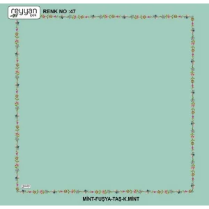 Reyyan Desenli Oyalık Yazma (ryyn-416-24)