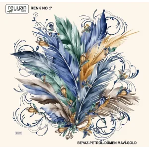 Reyyan Desenli Oyalık Yazma (ryyn-417-04)