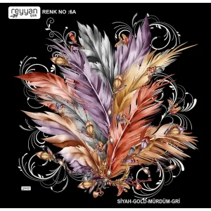 Reyyan Desenli Oyalık Yazma (ryyn-417-05)