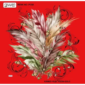 Reyyan Desenli Oyalık Yazma (ryyn-417-09)