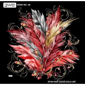 Reyyan Desenli Oyalık Yazma (ryyn-417-16)