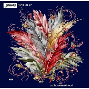 Reyyan Desenli Oyalık Yazma (ryyn-417-18)