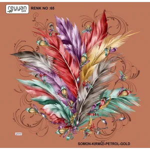 Reyyan Desenli Oyalık Yazma (ryyn-417-19)