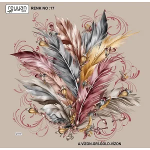 Reyyan Desenli Oyalık Yazma (ryyn-417-21)