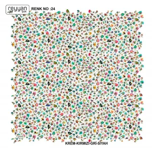 Reyyan Desenli Oyalık Yazma (ryyn-419-05)