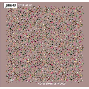 Reyyan Desenli Oyalık Yazma (ryyn-419-08)