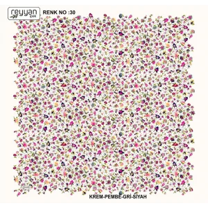 Reyyan Desenli Oyalık Yazma (ryyn-419-09)