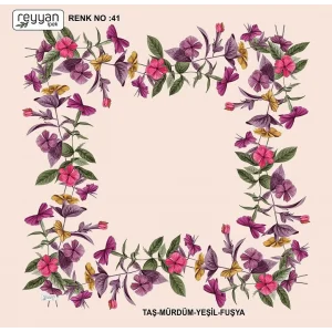 Reyyan Desenli Oyalık Yazma (ryyn-420-01)