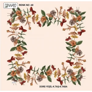 Reyyan Desenli Oyalık Yazma (ryyn-420-02)