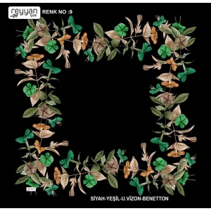 Reyyan Desenli Oyalık Yazma (ryyn-420-15)