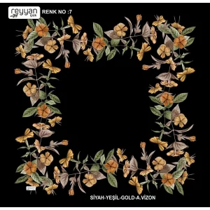 Reyyan Desenli Oyalık Yazma (ryyn-420-16)