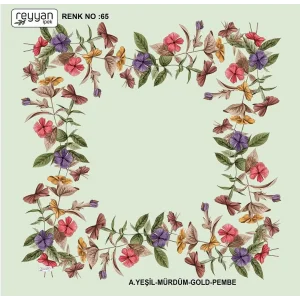 Reyyan Desenli Oyalık Yazma (ryyn-420-20)