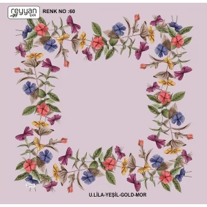 Reyyan Desenli Oyalık Yazma (ryyn-420-22)