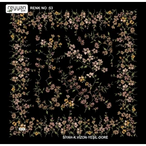 Reyyan Desenli Oyalık Yazma (ryyn-421-04)