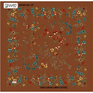 Reyyan Desenli Oyalık Yazma (ryyn-421-11)