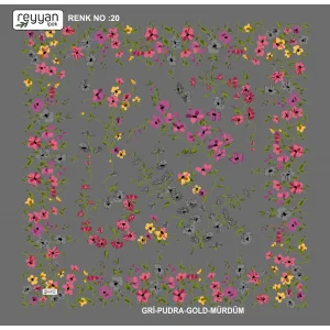 Reyyan Desenli Oyalık Yazma (ryyn-421-12)