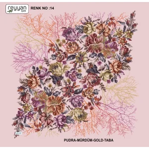 Reyyan İpek 100 cm Oyalık Yazma (ryyn-328-26)