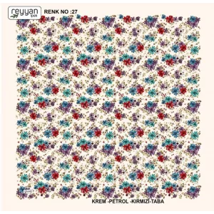 Reyyan İpek 100 cm Oyalık Yazma (ryyn-342-34)