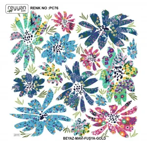 Reyyan İpek 100 cm Oyalık Yazma (ryyn-358-17)