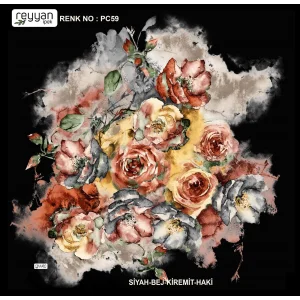 Reyyan İpek 100 cm Oyalık Yazma (ryyn-367-17)