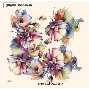 Reyyan İpek 100 cm Oyalık Yazma (ryyn-371-03)