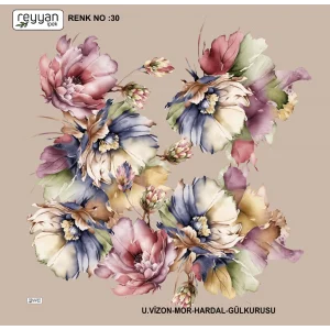 Reyyan İpek 100 cm Oyalık Yazma (ryyn-371-23)