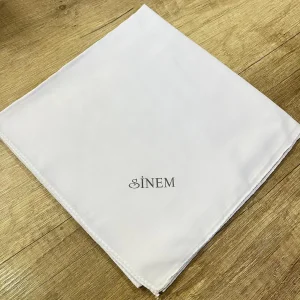 Sinem Düz Dikişli Yazma Beyaz (Dz9902)