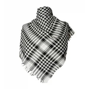 Siyah Beyaz Poşu 100 *100 cm 1. Kalite (Poşu)