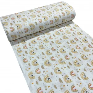 Taçmahal Akfil %100 Organik Pamuk Nevresim Kumaşı (nvk33)