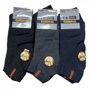 Ts May Erkek Havlu Patik Çorap 12li Paket (MC-96-12)