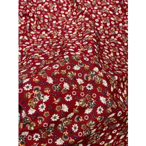 Yeni Sezon Tek En İthal Pamuk Viskon Kumaş (90 cm) (VSK01-149)