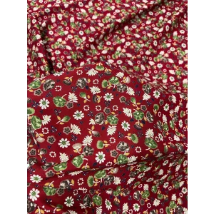 Yeni Sezon Tek En İthal Pamuk Viskon Kumaş (90 cm) (VSK01-156)