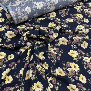 Yeni Sezon Tek En İthal Pamuk Viskon Kumaş (90 cm) (VSK01-385)