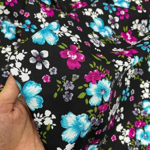 Yeni Sezon Tek En İthal Pamuk Viskon Kumaş (90 cm) (VSK01-389)