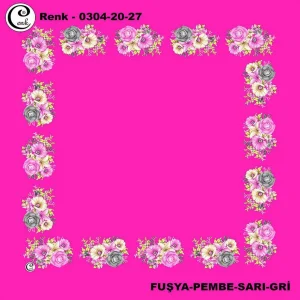 Cenk 90 Cm Ortası Boş Poşet İçi Yazma(Cnk-304-20-27)