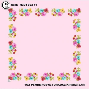 Cenk 90 Cm Ortası Boş Poşet İçi Yazma(Cnk-304-23-11)