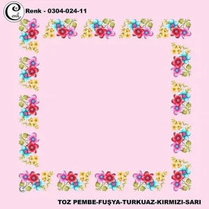 Cenk 90 Cm Ortası Boş Poşet İçi Yazma(Cnk-304-24-11)