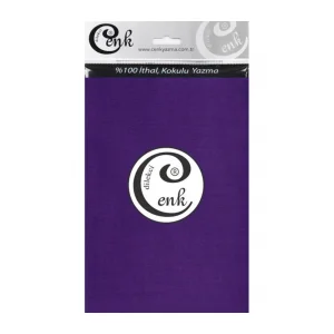 Cenk Yazma 90cm Düz Ametist Tekli Poşet Yazma (90cm-622)