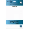 Payidar İpek 100 Cm Beyaz Düz Poşetli Yazma (PYR-601-000)