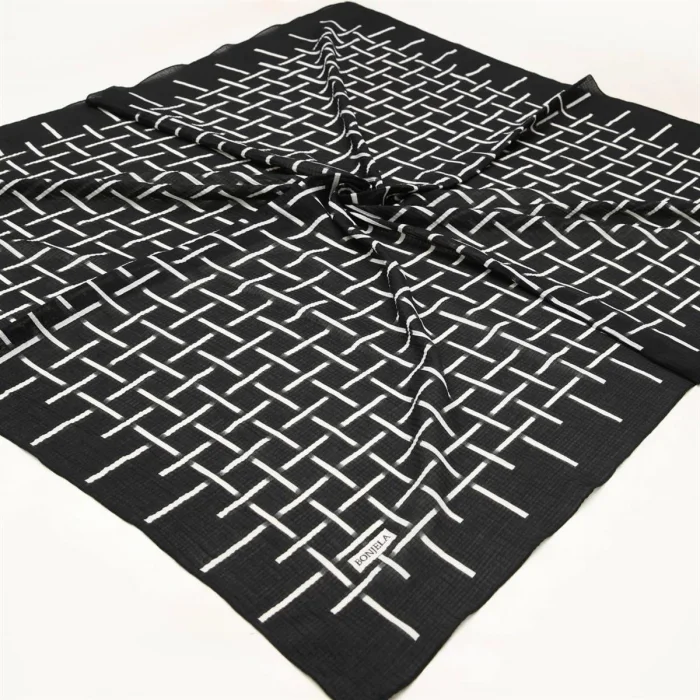 Bonjela Desenli Mio Cazz Eşarp (FE459-02)