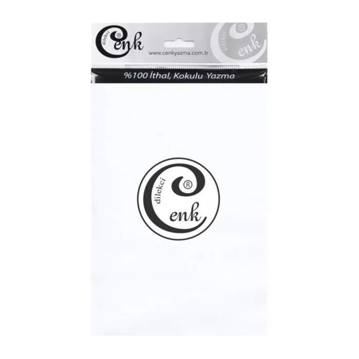 Cenk 90 Cm Düz Renk Beyaz Yazma (90cm-000)