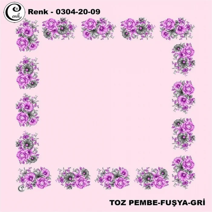 Cenk 90 Cm Ortası Boş Poşet İçi Yazma(Cnk-304-20-09)